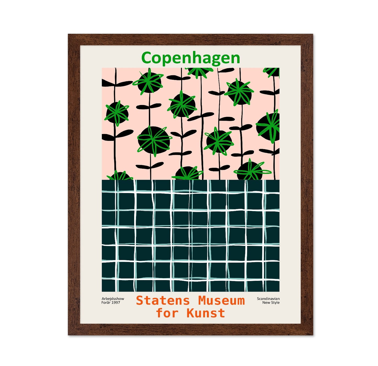 Copenhagen Scandinavian Pattern Art