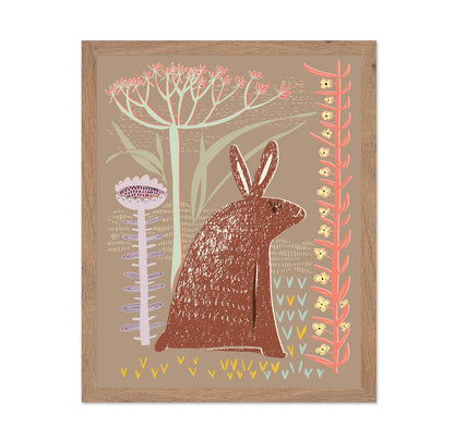 Woodland Rabbit Art