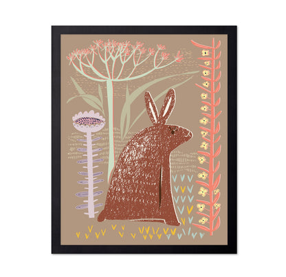 Woodland Rabbit Art