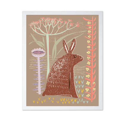 Woodland Rabbit Art