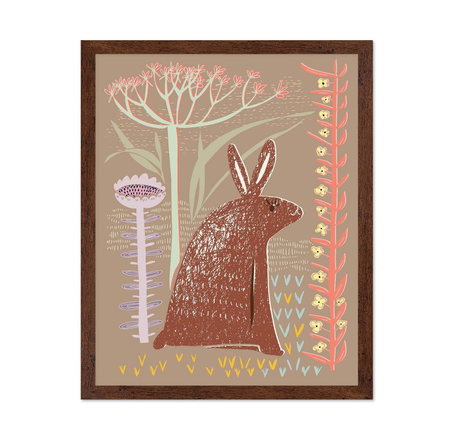 Woodland Rabbit Art