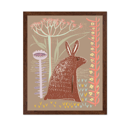 Woodland Rabbit Art