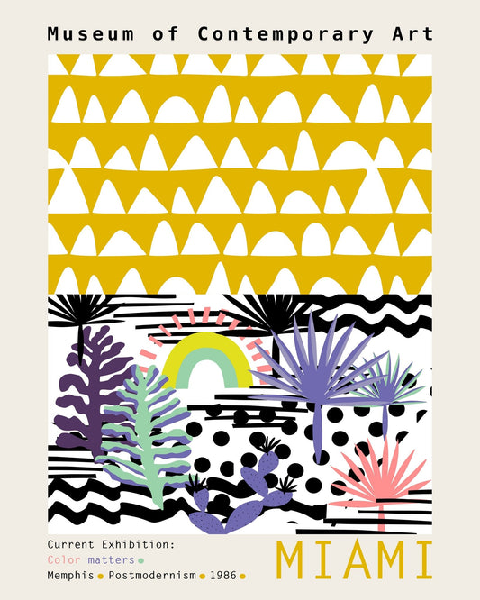 Miami Abstract Landscape