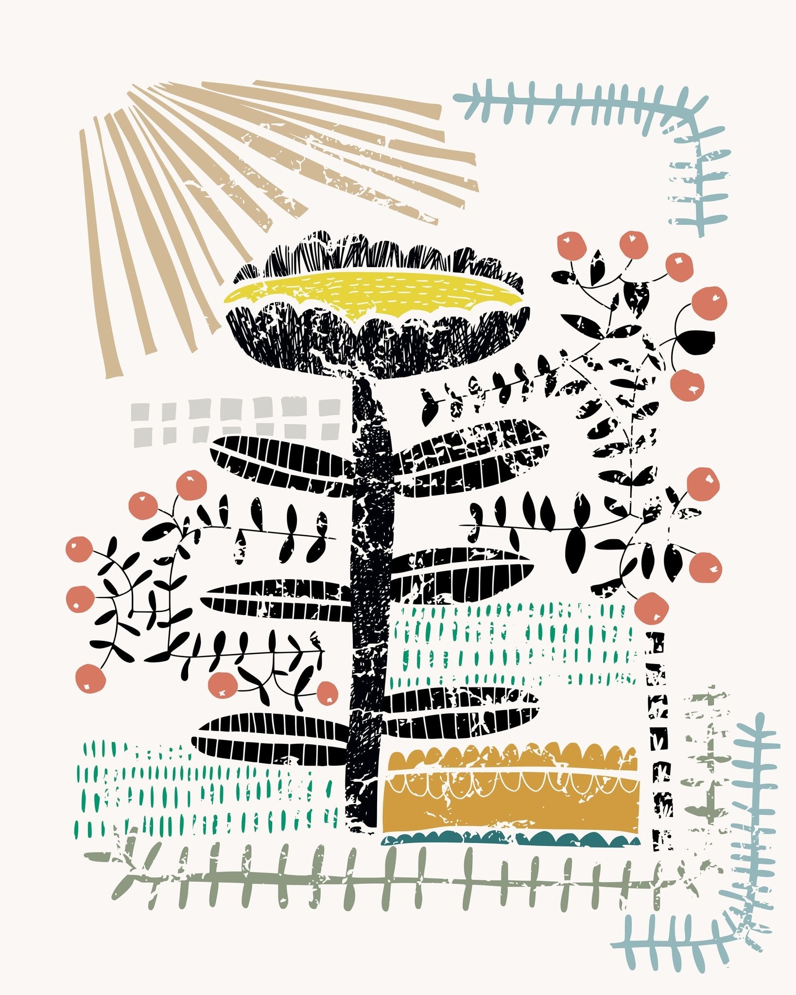 Abstract Garden Forms