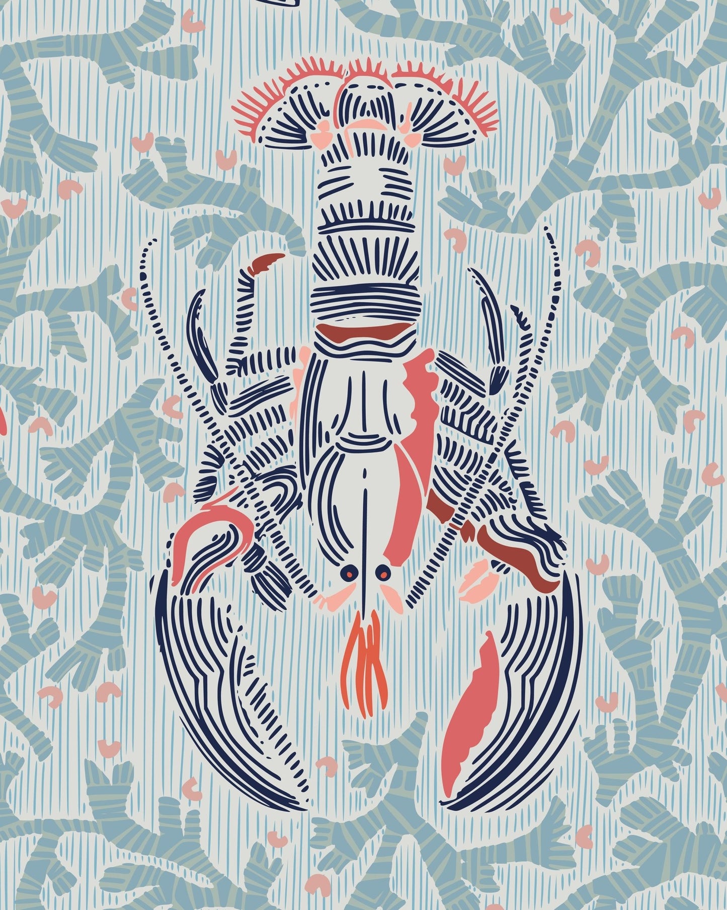 Decorative Lobster Art