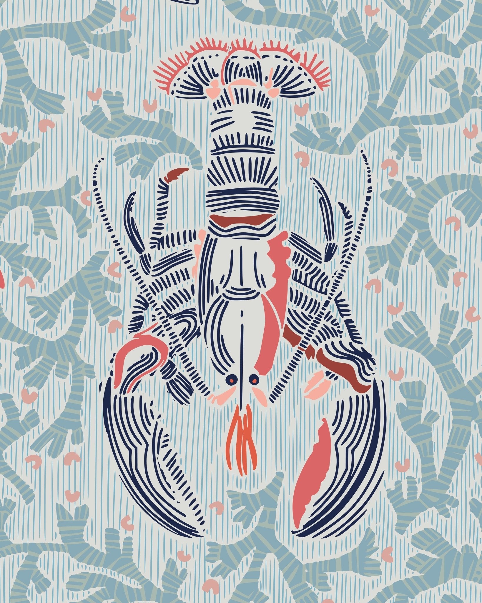 Decorative Lobster Art