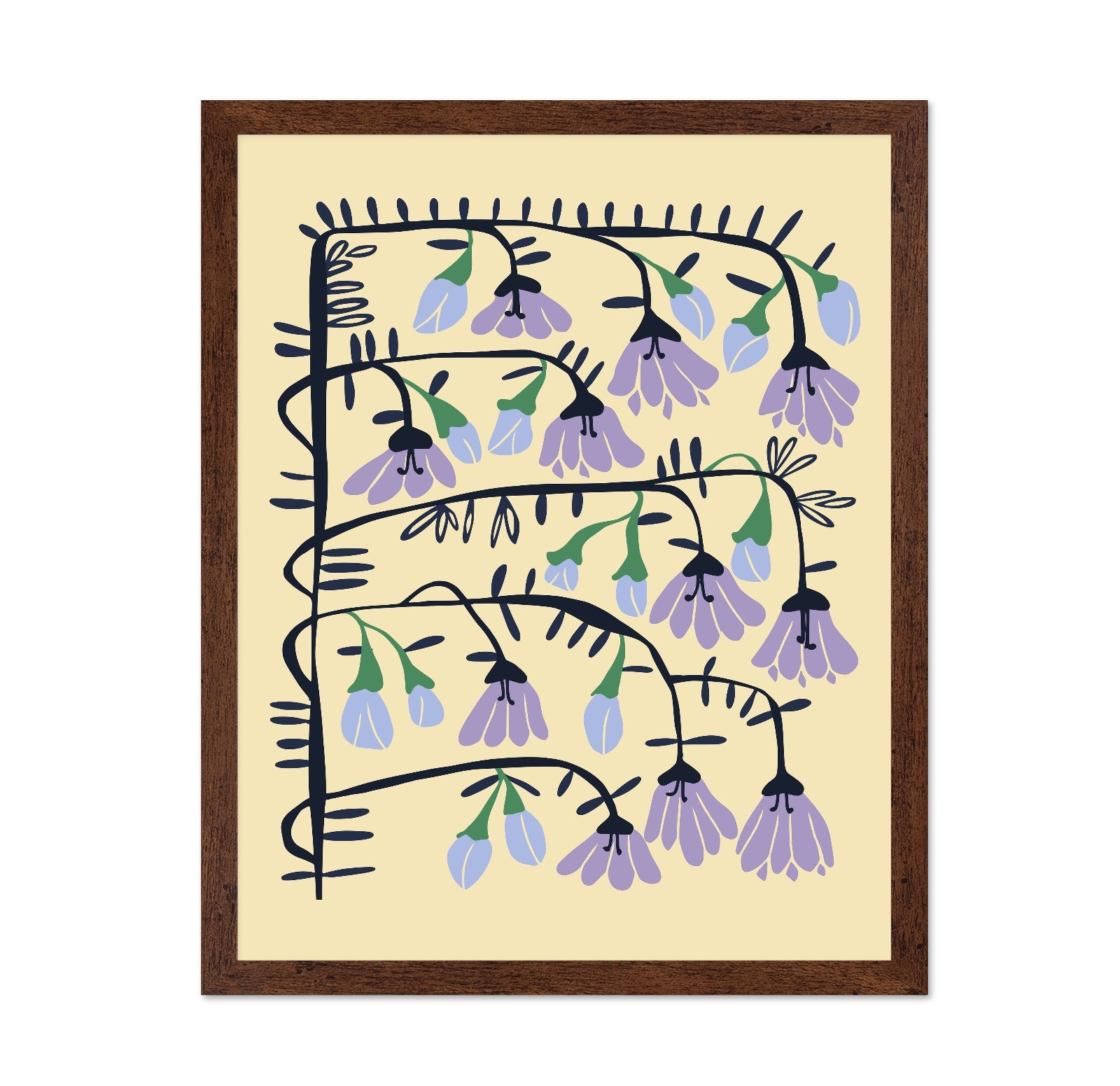 Cascading Bell Flowers