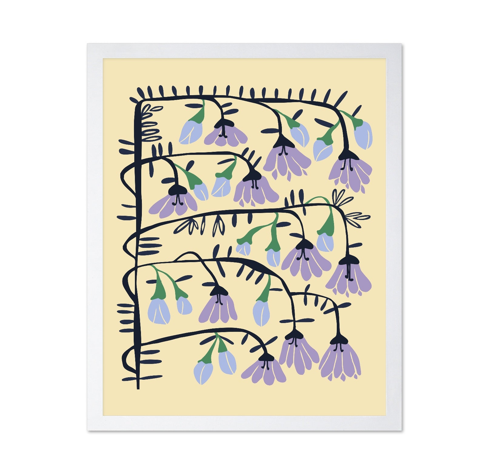 Cascading Bell Flowers