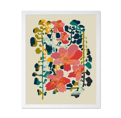 Vivid Floral Vase
