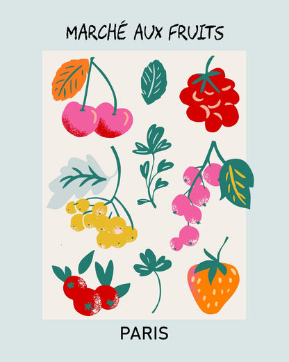 Paris Fruit Market