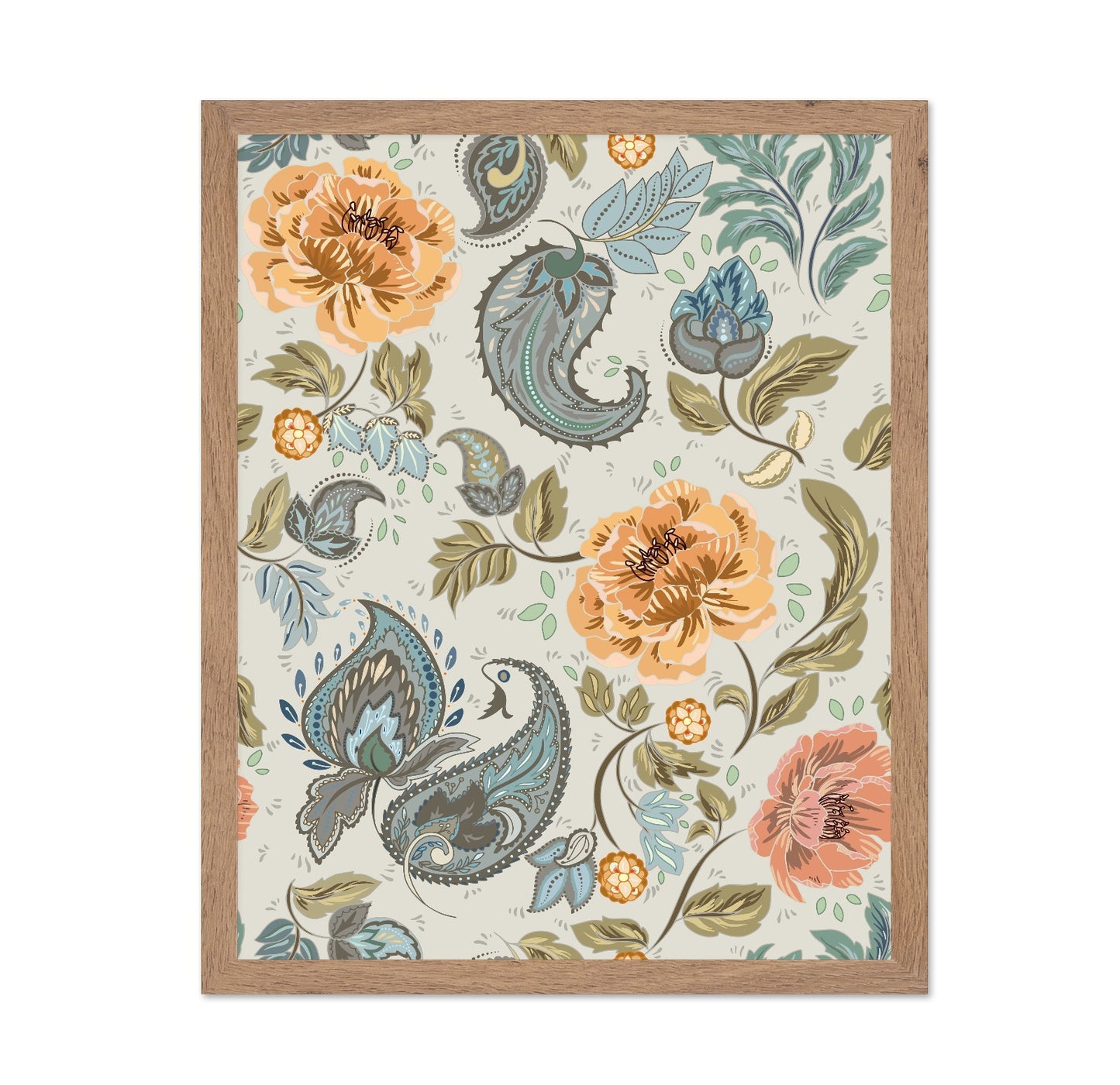 Elegant Floral Paisley