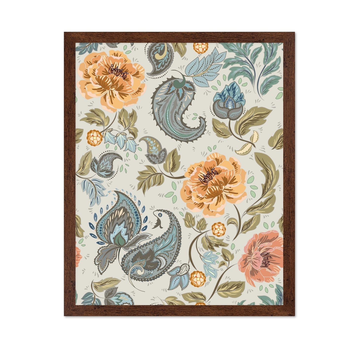 Elegant Floral Paisley
