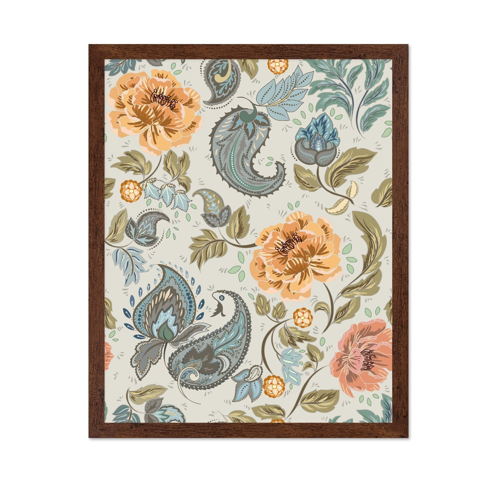 Elegant Floral Paisley