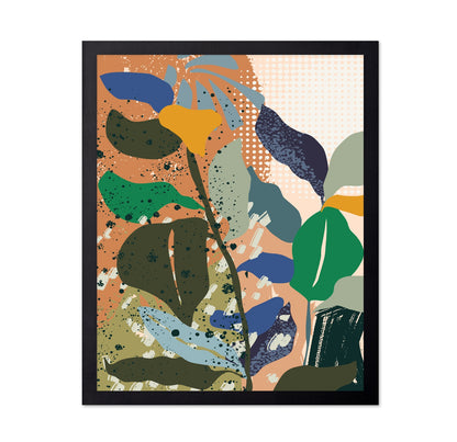 Abstract Tropical Leaves No5
