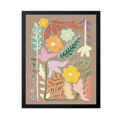 Whimsical Floral Garden No2