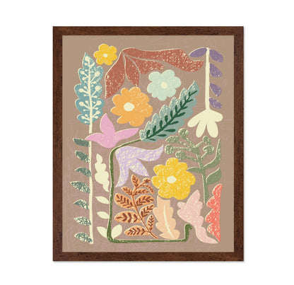 Whimsical Floral Garden No2