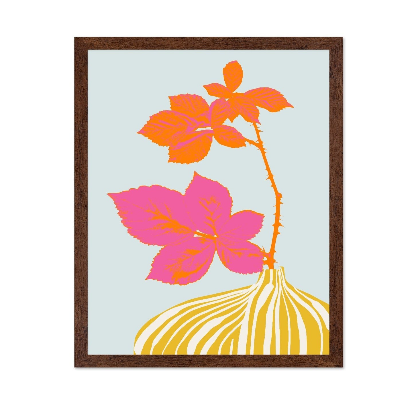 Neon Botanical Stem