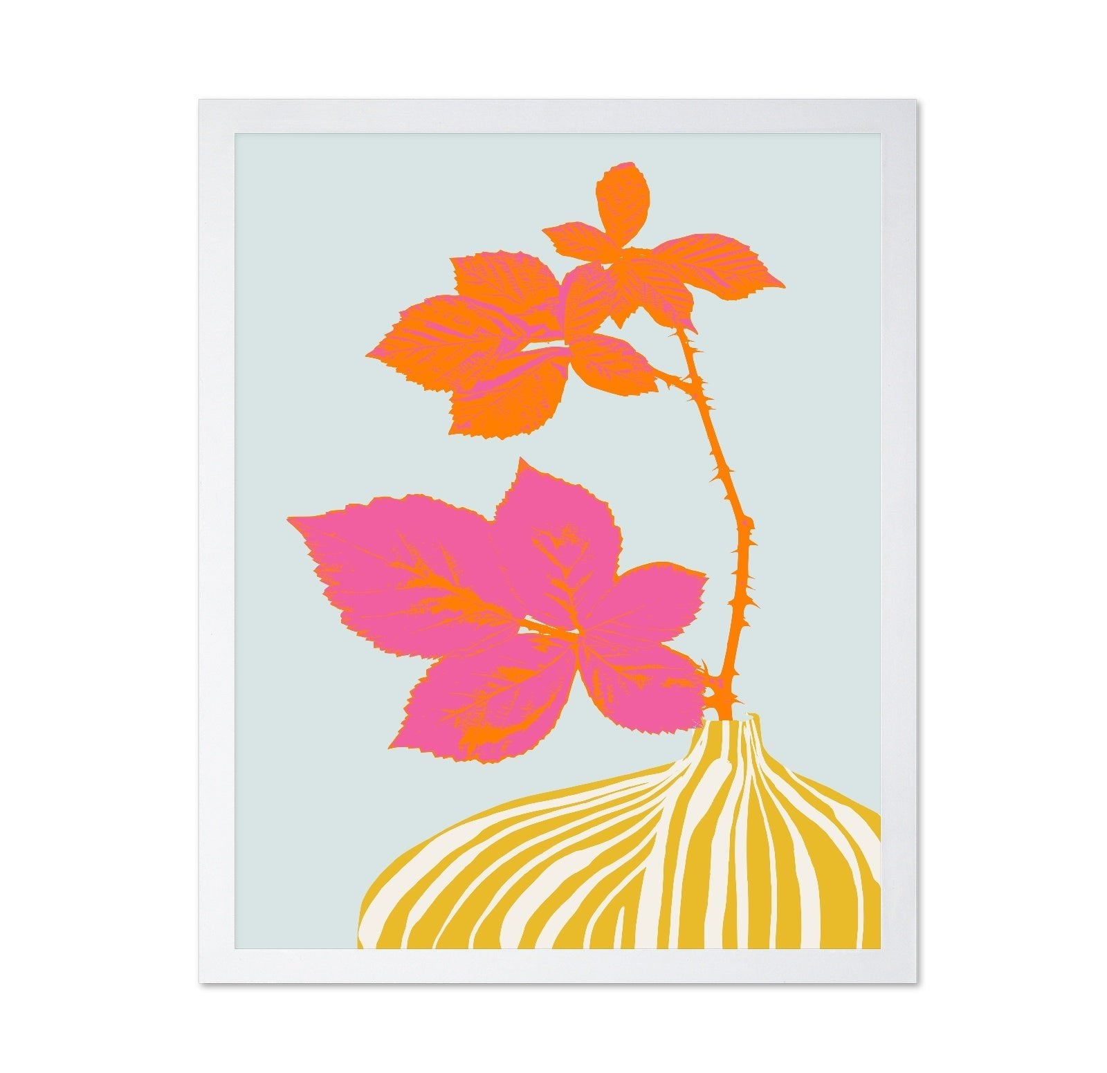 Neon Botanical Stem