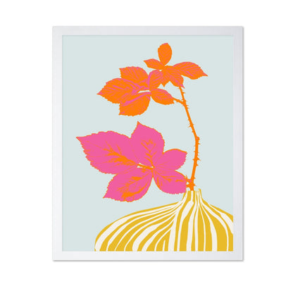 Neon Botanical Stem