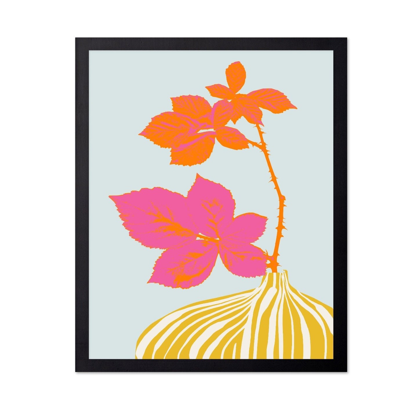Neon Botanical Stem