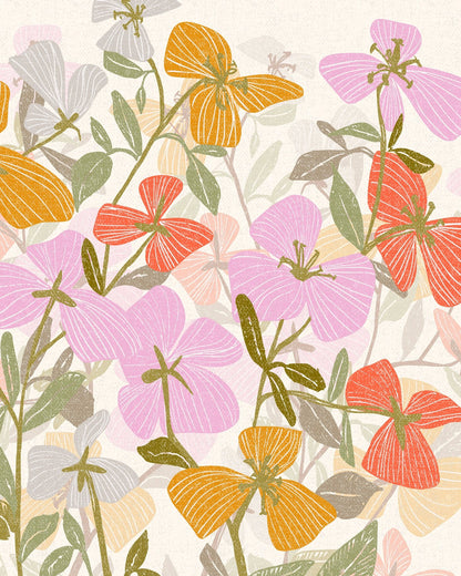 Vintage Floral Botanical Pattern