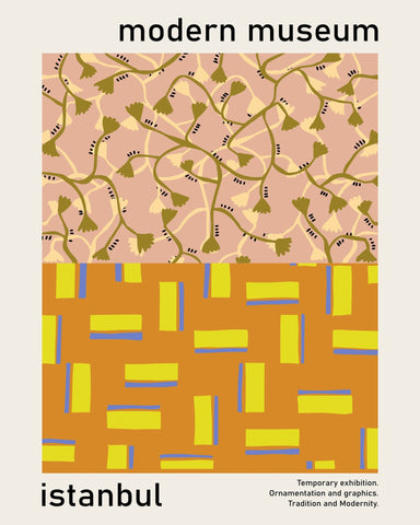 Abstract Botanical Pattern