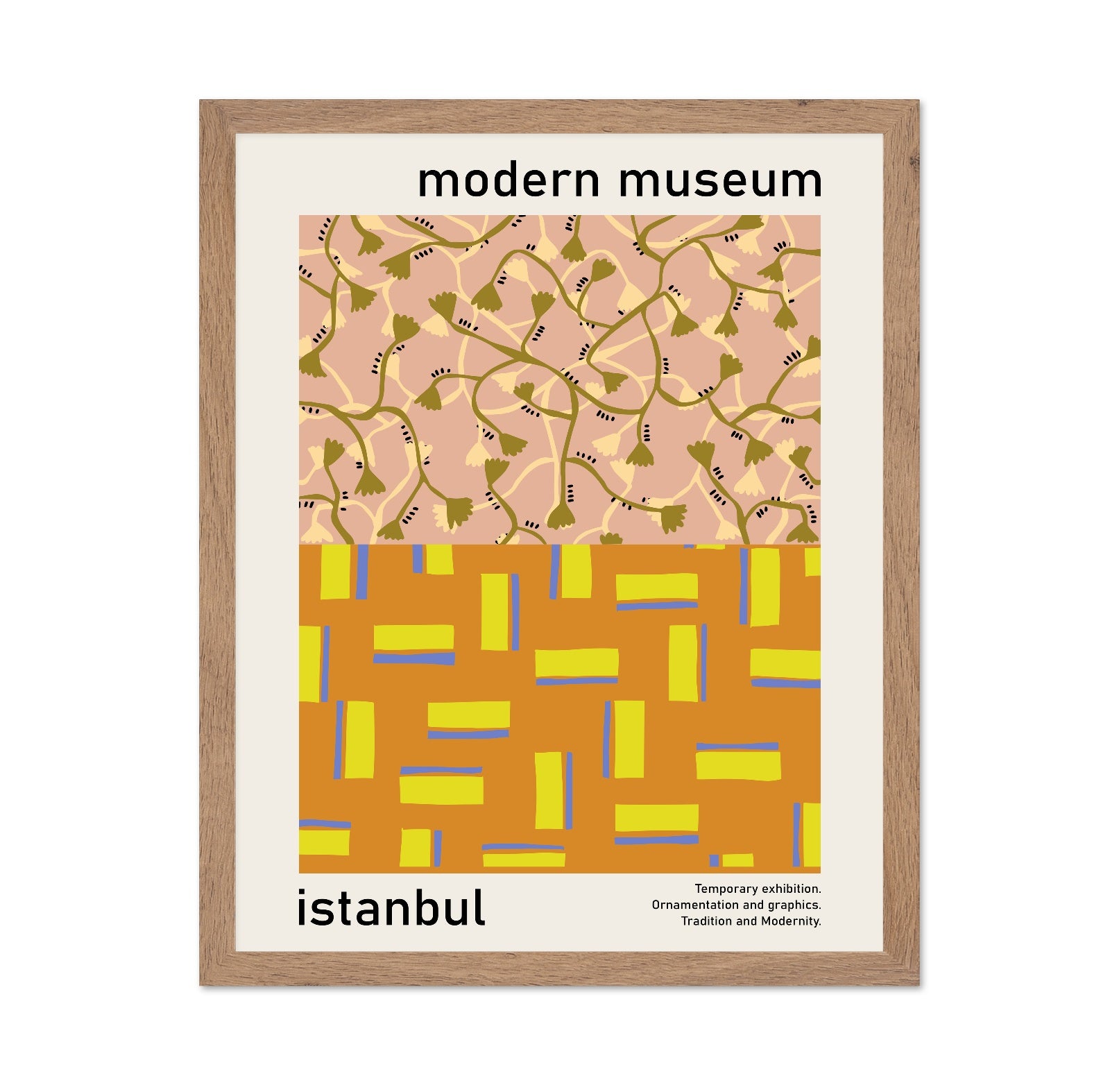 Abstract Botanical Pattern