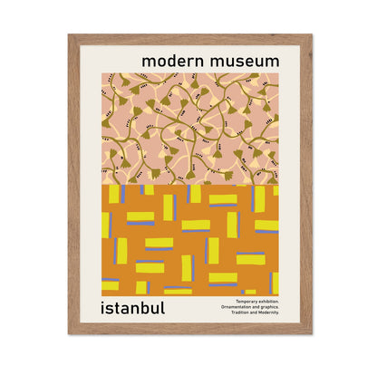 Abstract Botanical Pattern
