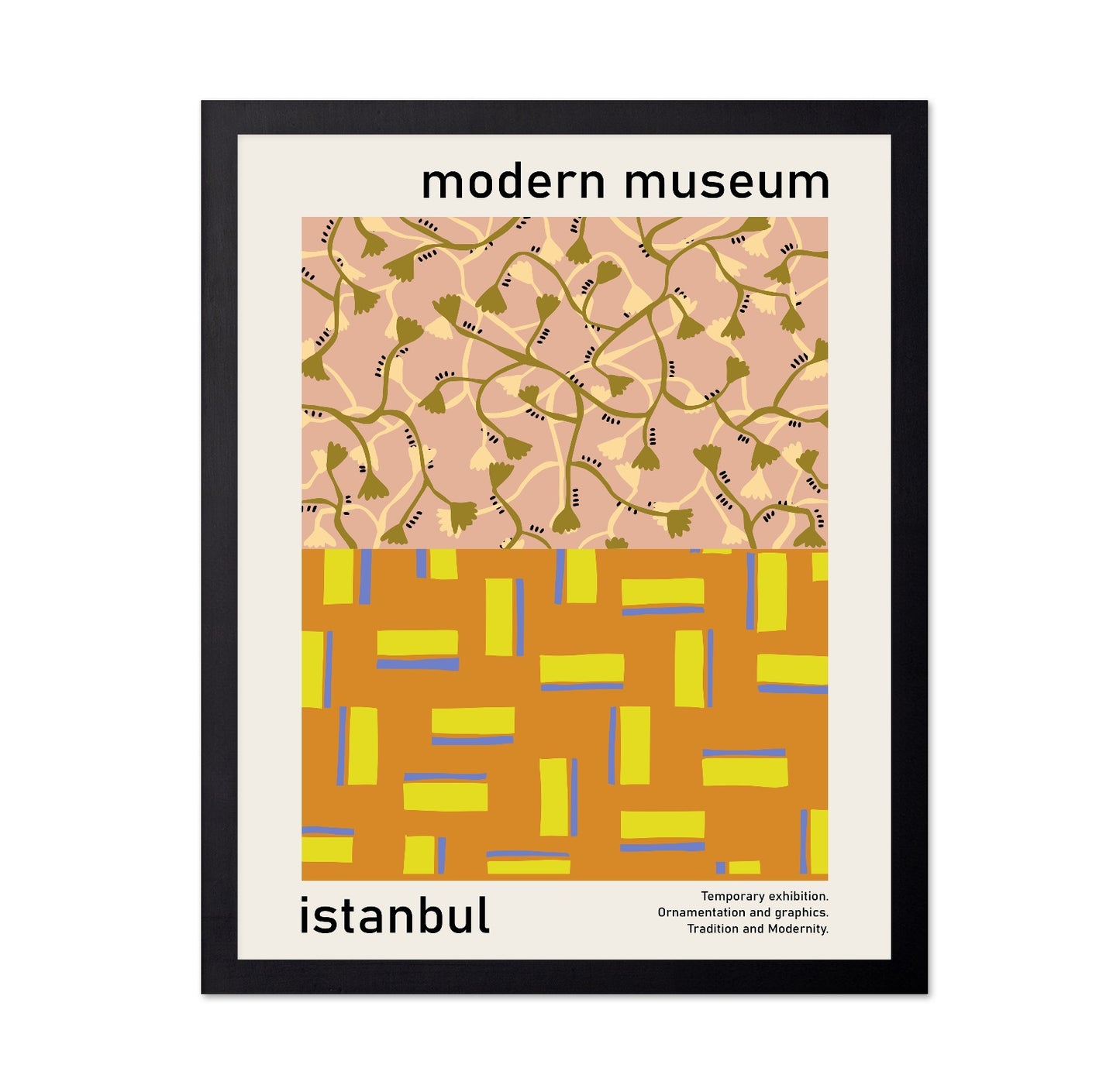 Abstract Botanical Pattern