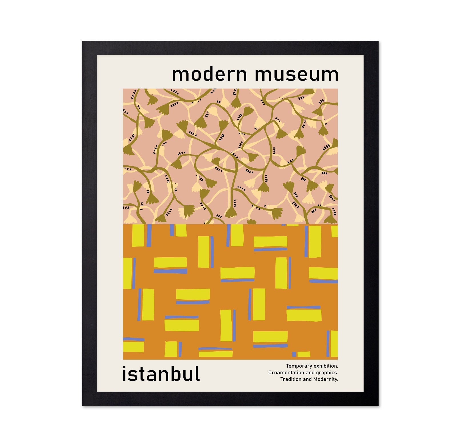 Abstract Botanical Pattern