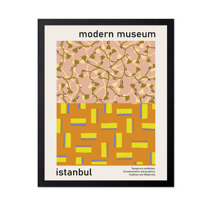 Abstract Botanical Pattern