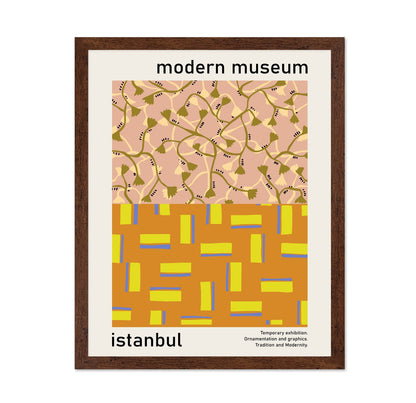Abstract Botanical Pattern