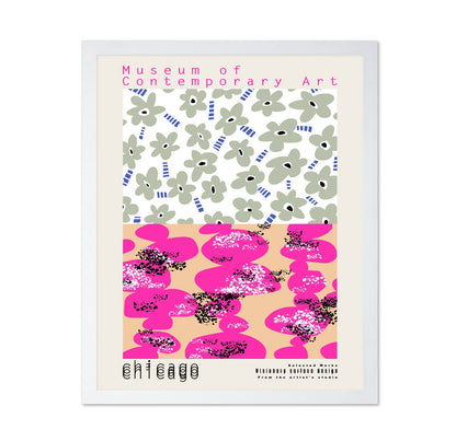Abstract Floral Pop Art Pattern
