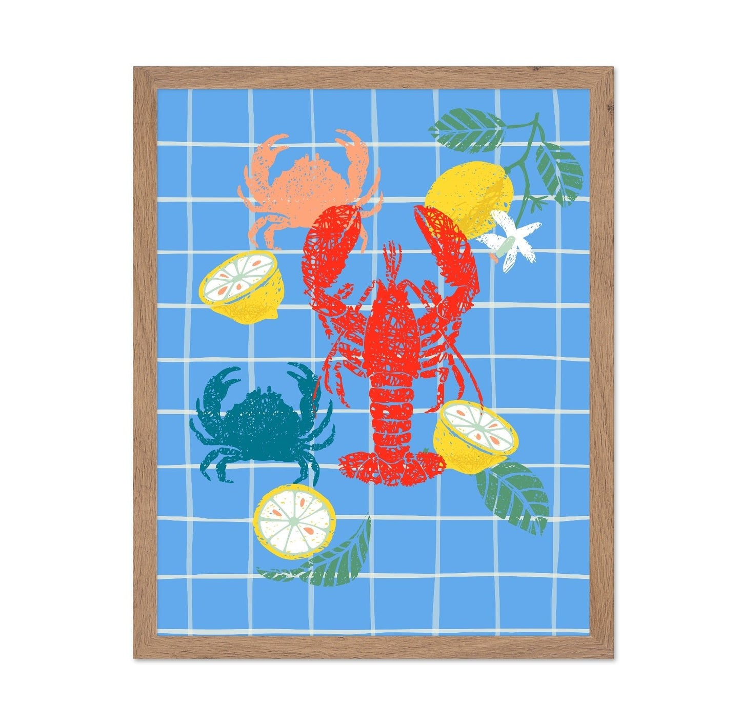 Lobster Lemon Pattern