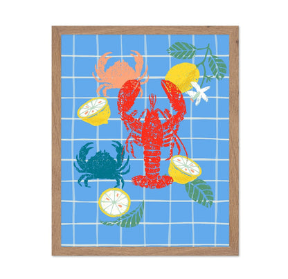 Lobster Lemon Pattern