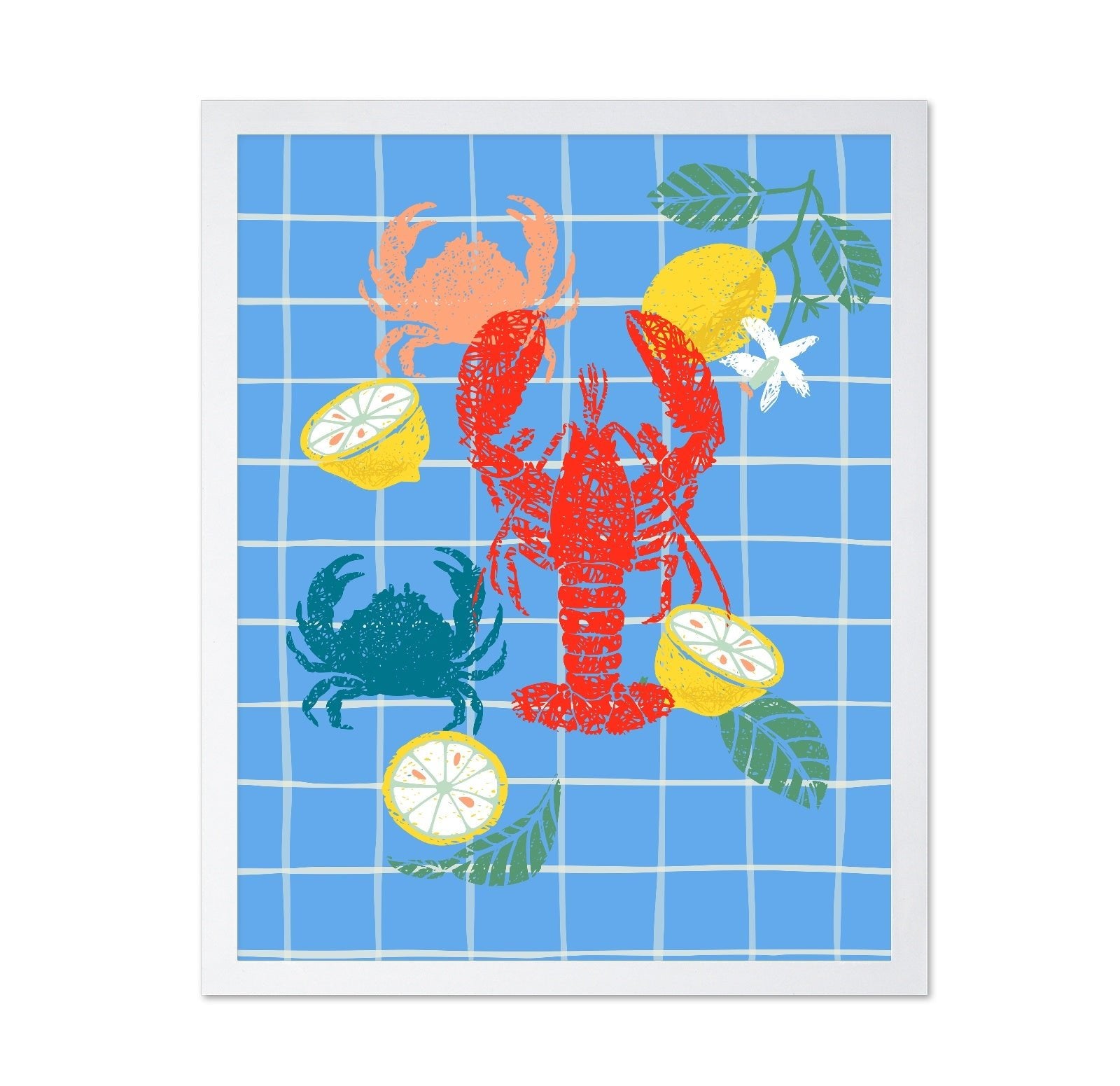 Lobster Lemon Pattern