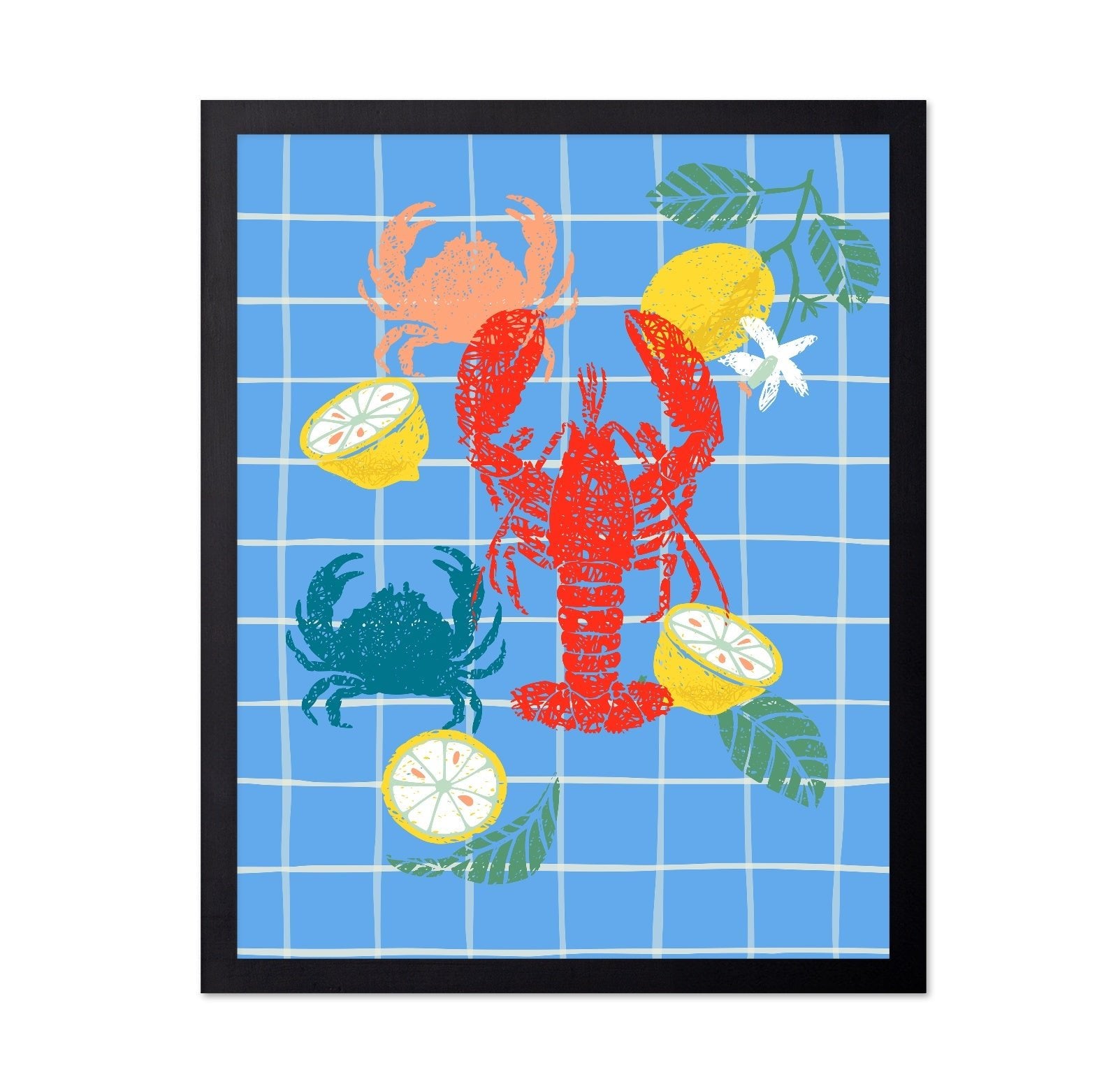 Lobster Lemon Pattern
