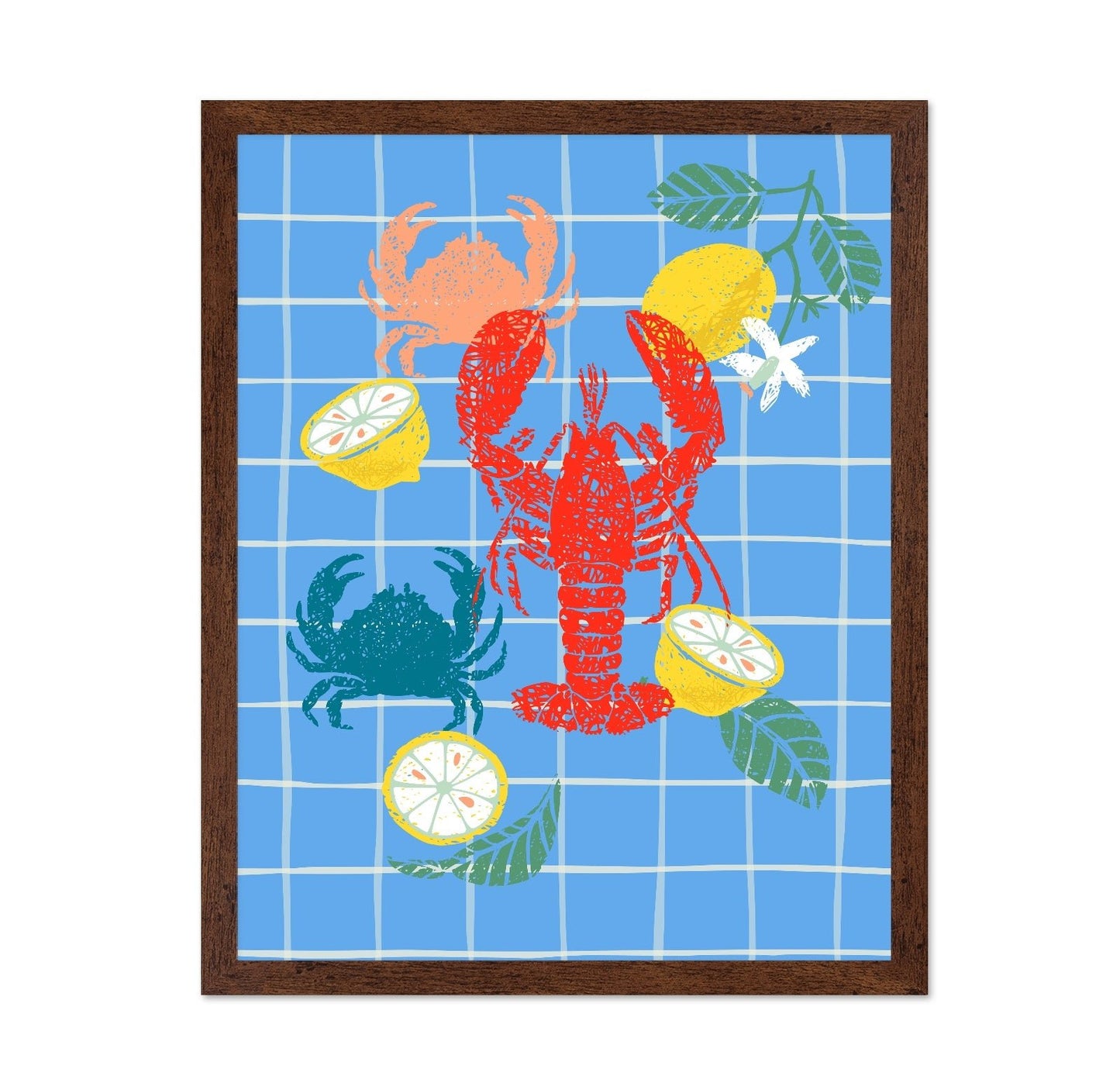 Lobster Lemon Pattern