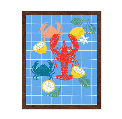 Lobster Lemon Pattern