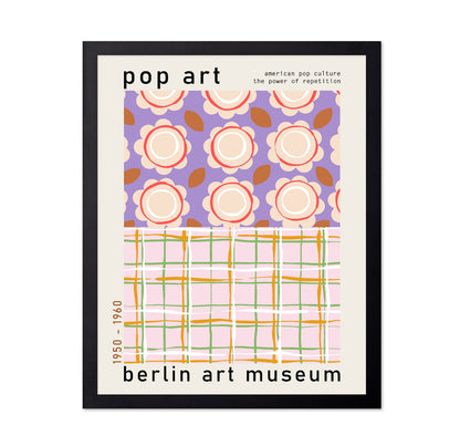 Pop Art Floral Pattern