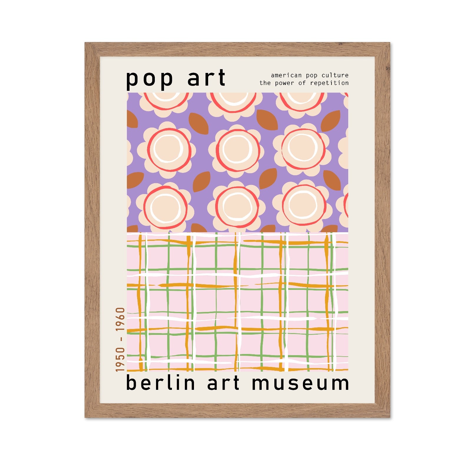 Pop Art Floral Pattern