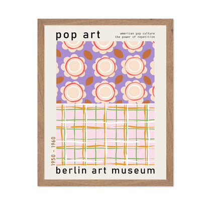 Pop Art Floral Pattern