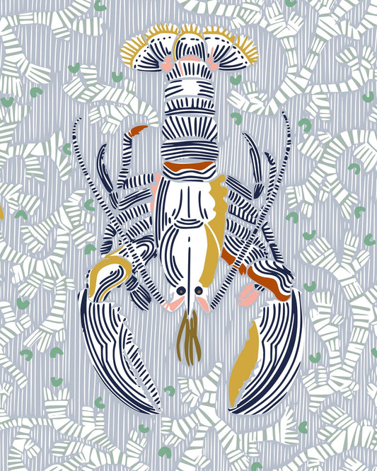 Stylized Lobster Pattern