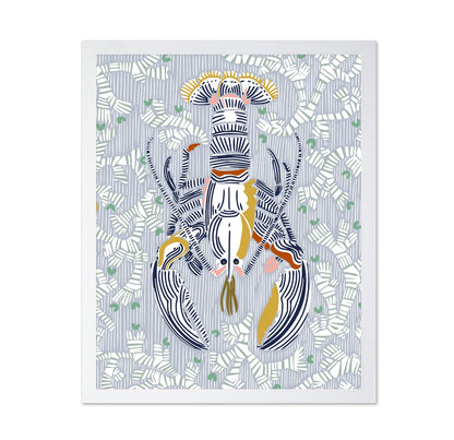 Stylized Lobster Pattern