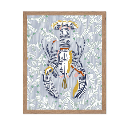 Stylized Lobster Pattern