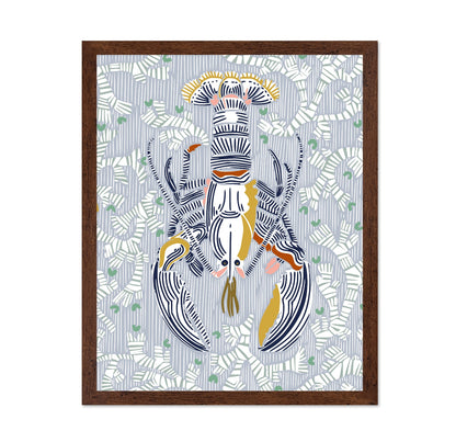 Stylized Lobster Pattern