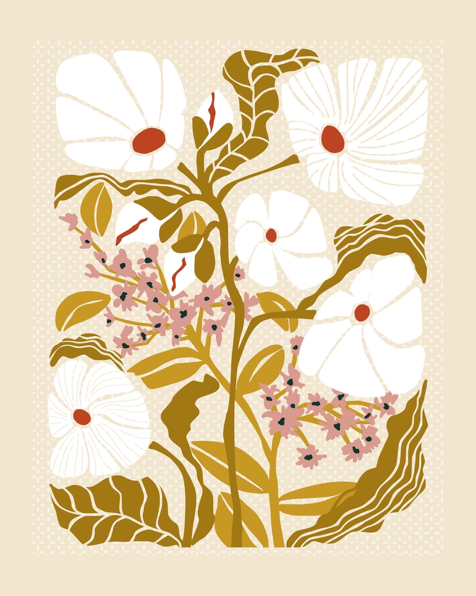 Neutral Botanical Floral