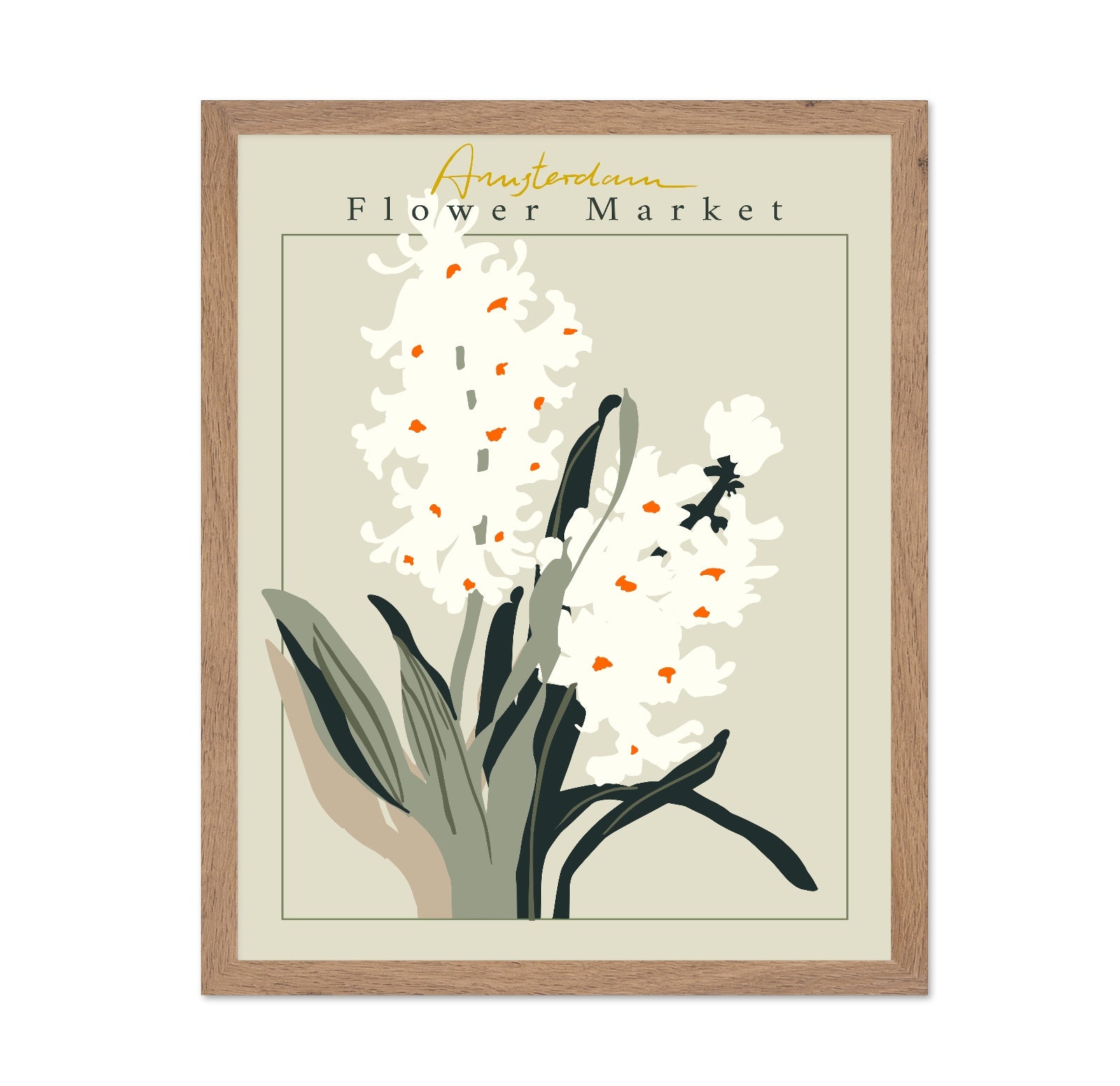 Amsterdam Flower Market Botanical