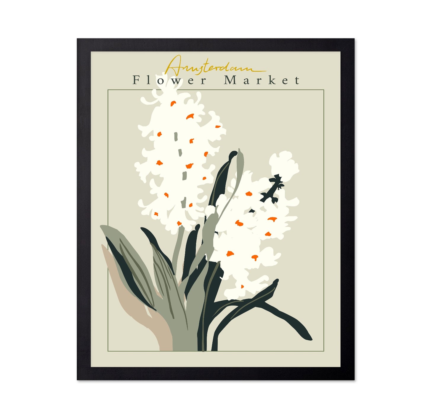 Amsterdam Flower Market Botanical