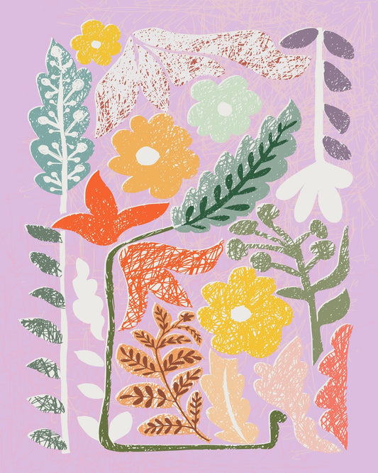 Whimsical Botanical Floral